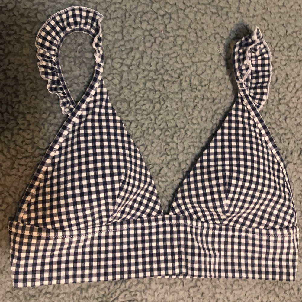 Super cute Aerie triangle bikini top S